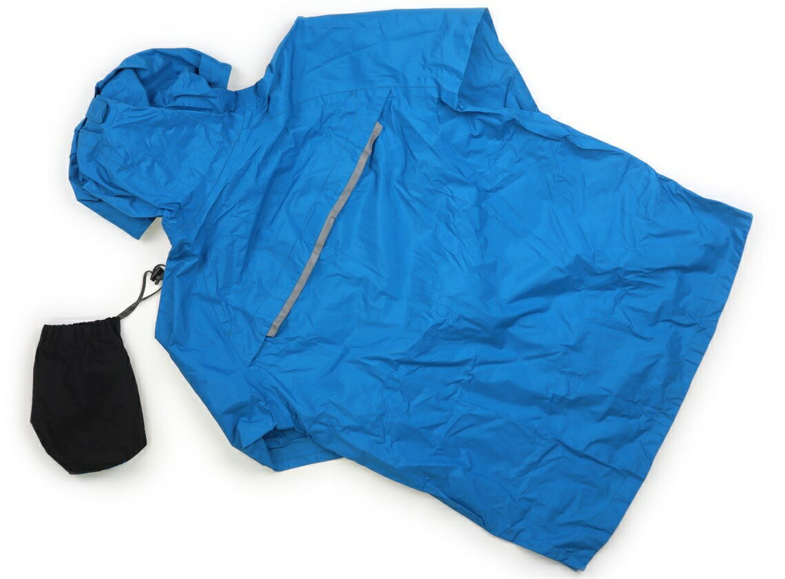 モンベル mont-bell レインコート・レインハット 120 男の子 ブルー、 子供服 ベビー服 キッズ アウトレット ユーズド 【中古】キッズ・ベビー・マタニティ