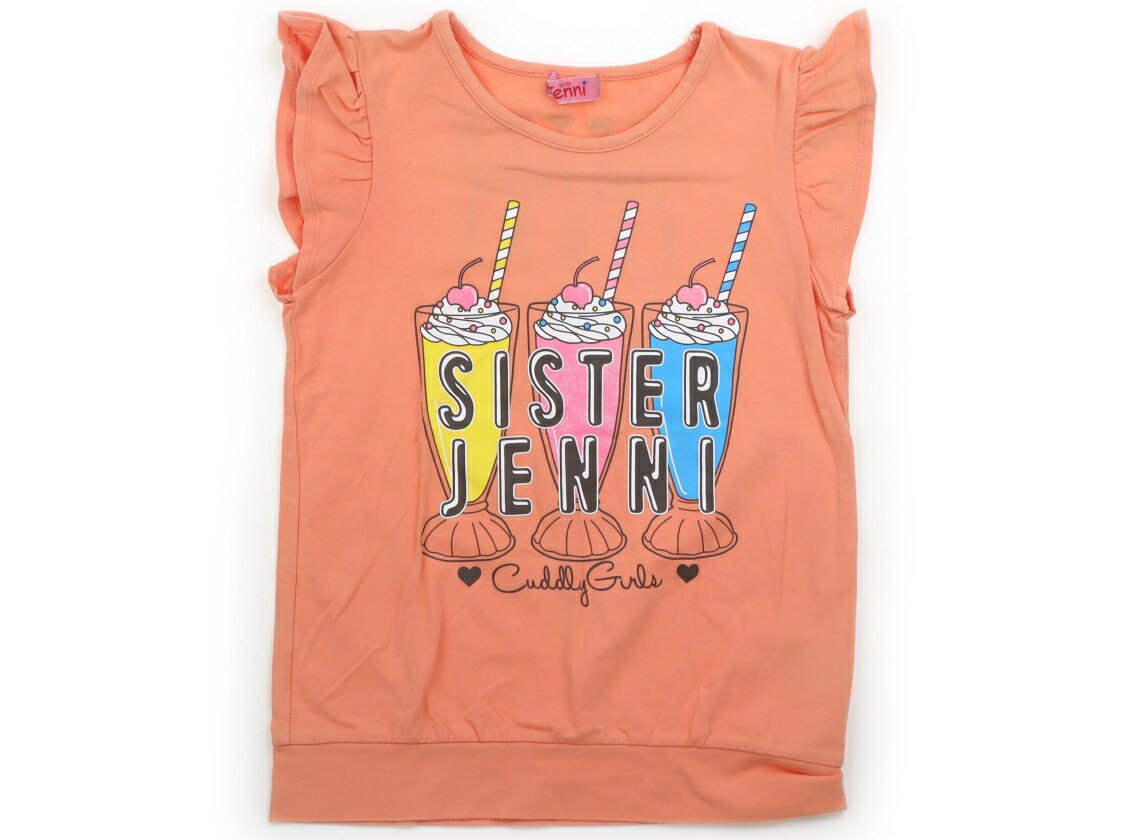 Rakuten - ジェニィ JENNI Tシャツ・カットソー 140 女の子 オレンジ 子供服 ベビー服 キッズ アウトレット ユーズド 【中古】キッズ・ベビー・マタニティ