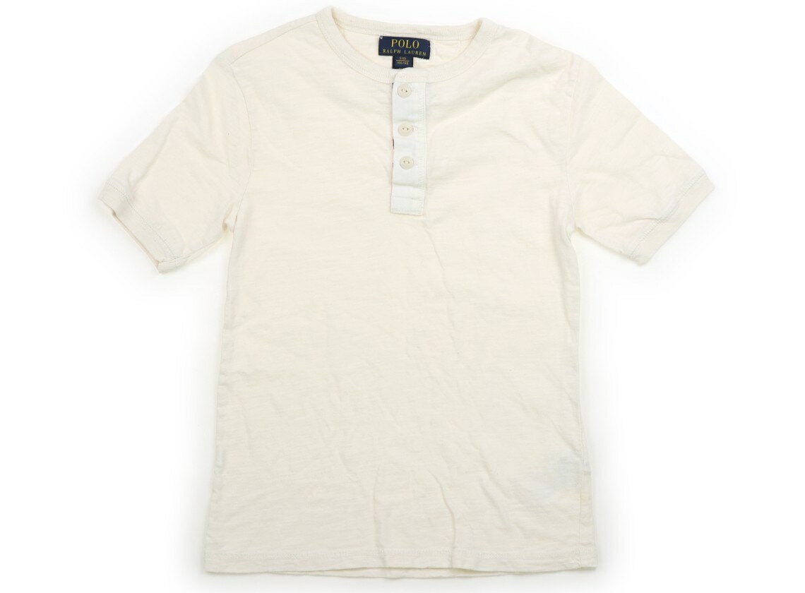 ポロラルフローレン POLO RALPH LAUREN Tシャツ・カットソー 140 女の子 アイボリー 子供服 ベビー服 キッズ アウトレット ユーズド 【中古】キッズ・ベビー・マタニティ
