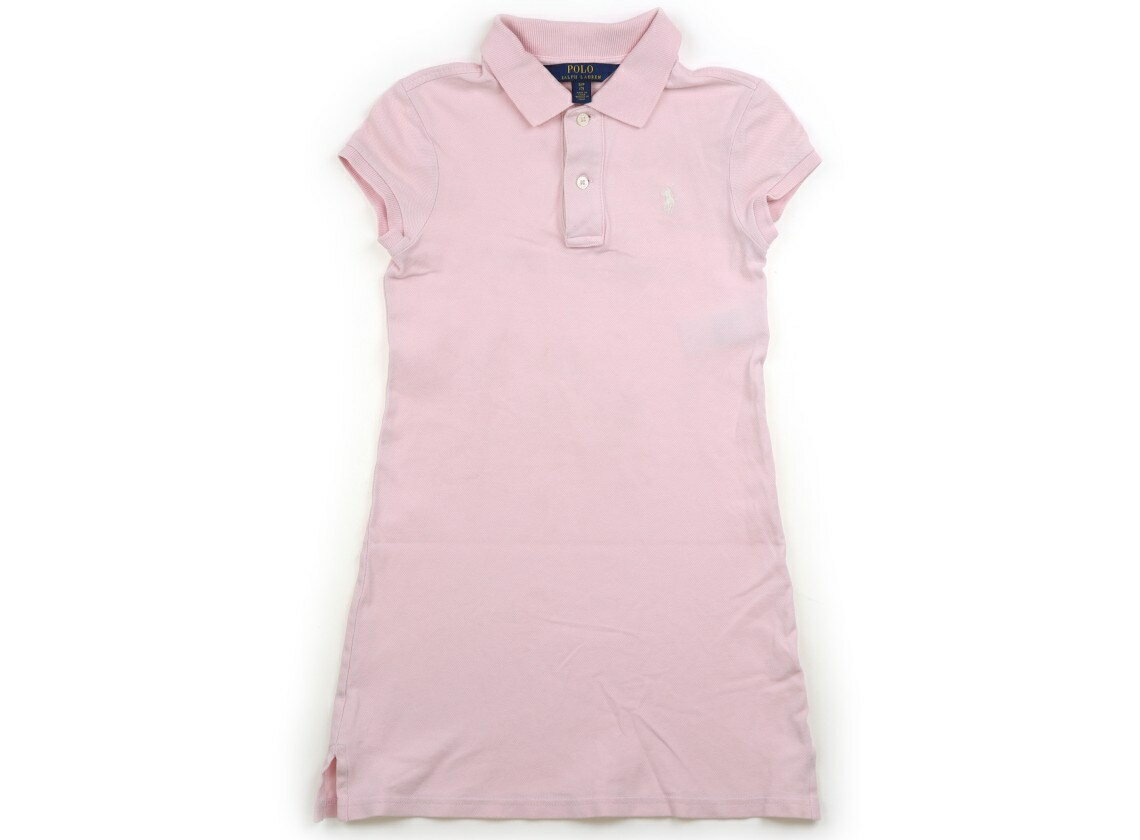 ポロラルフローレン POLO RALPH LAUREN ワンピース 130 女の子 薄ピンク 子供服 ベビー服 キッズ アウトレット ユーズド 【中古】キッズ・ベビー・マタニティ
