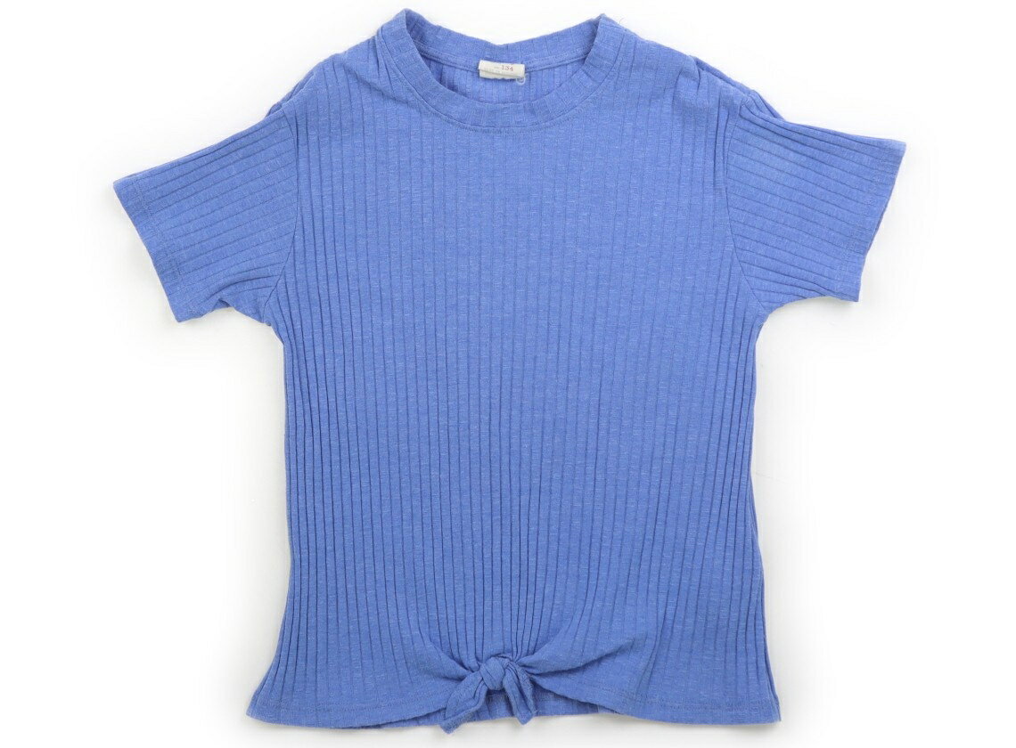 T-Shirts （Short Sleeve） - ザラ ZARA Tシャツ・カットソー 130 女の子 ブルー 子供服 ベビー服 キッズ アウトレット ユーズド 【中古】キッズ・ベビー・マタニティ