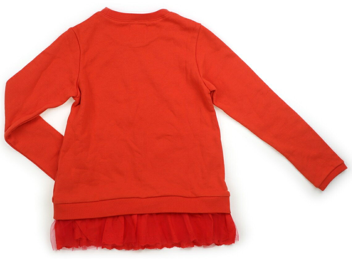 ミキハウス miki HOUSE トレーナー・プルオーバー 150 女の子 オレンジ 子供服 ベ...