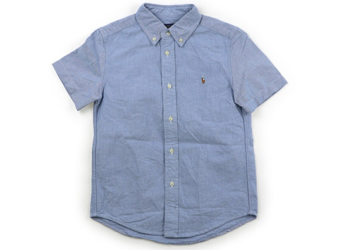 ポロラルフローレン POLO RALPH LAUREN シャツ・ブラウス 130 男の子 ブルー 子供服 ベビー服 キッズ アウトレット ユーズド 【中古】キッズ・ベビー・マタニティ