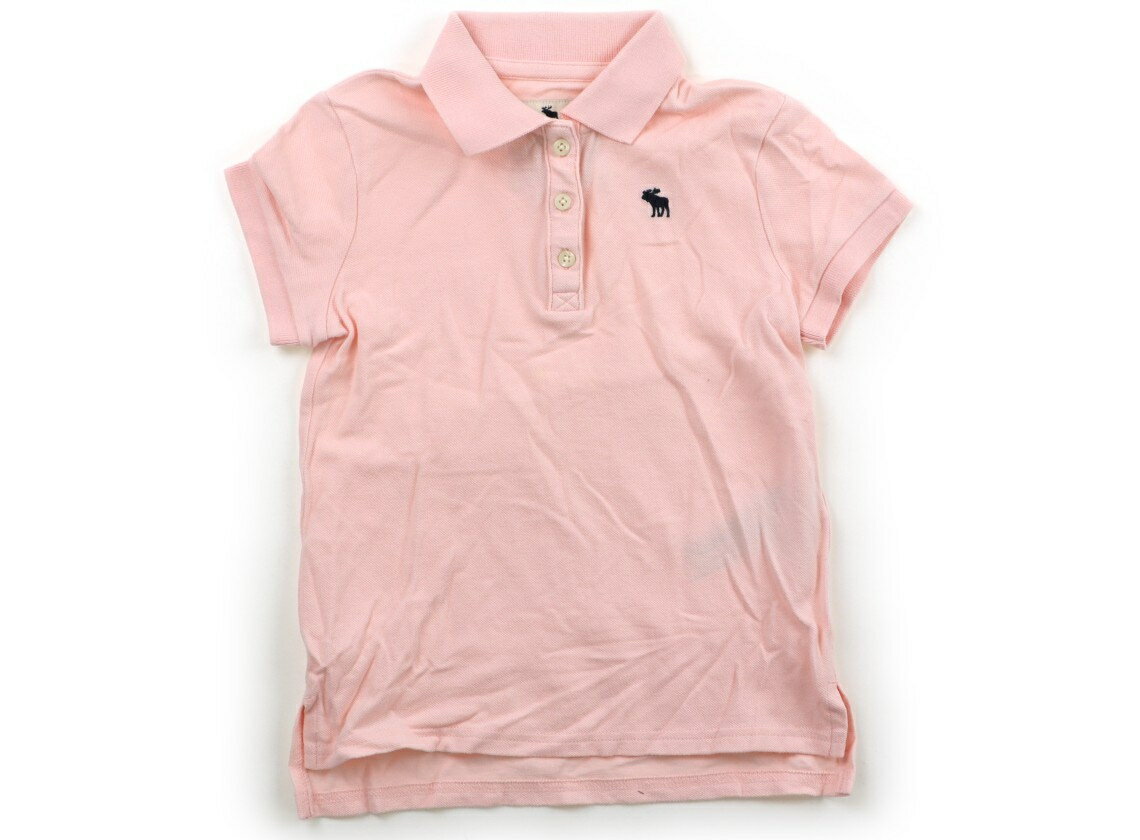 アバクロ Abercrombie ポロシャツ 120 男の子 サーモンピンク 子供服 ベビー服 キッズ アウトレット ユーズド 【中古】キッズ・ベビー・マタニティ