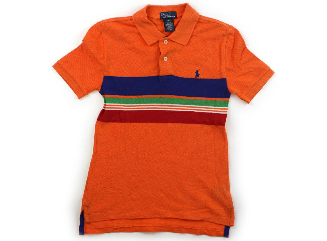ポロラルフローレン POLO RALPH LAUREN ポロシャツ 140 男の子 オレンジ他 子供服 ベビー服 キッズ アウトレット ユーズド 【中古】キッズ・ベビー・マタニティ