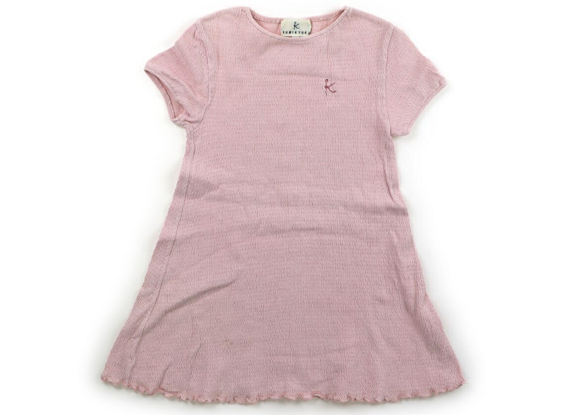 組曲 Kumikyoku ワンピース 120 女の子 ピンク系 子供服 ベビー服 キッズ アウトレット ユーズド 【中古】キッズ・ベビー・マタニティ