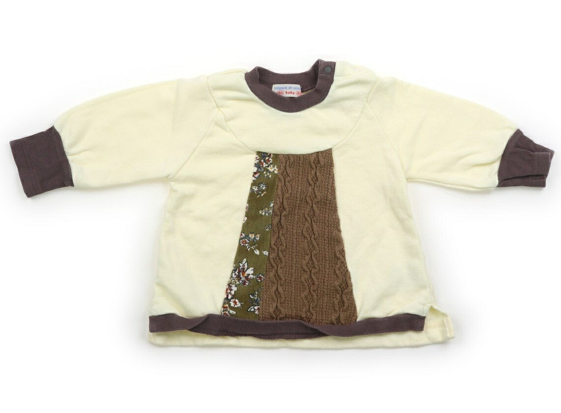 Other - ズッパディズッカ Zuppa di Zucca トレーナー・プルオーバー 90 女の子 キナリ・アッシュグレー 子供服 ベビー服 キッズ アウトレット ユーズド 【中古】キッズ・ベビー・マタニティ