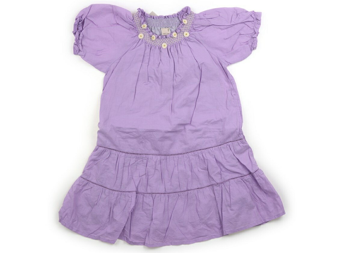 プティマイン petit main ワンピース 120 女の子 ラベンダー 子供服 ベビー服 キッズ アウトレット ユーズド 【中古】キッズ・ベビー・マタニティ