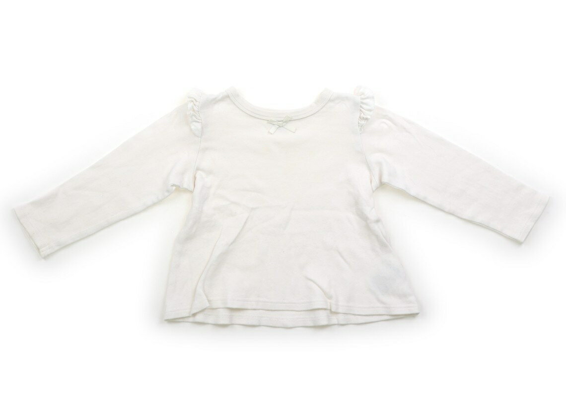 Rakuten - プティマイン petit main Tシャツ・カットソー 100 女の子 アイボリー系 子供服 ベビー服 キッズ アウトレット ユーズド 【中古】キッズ・ベビー・マタニティ