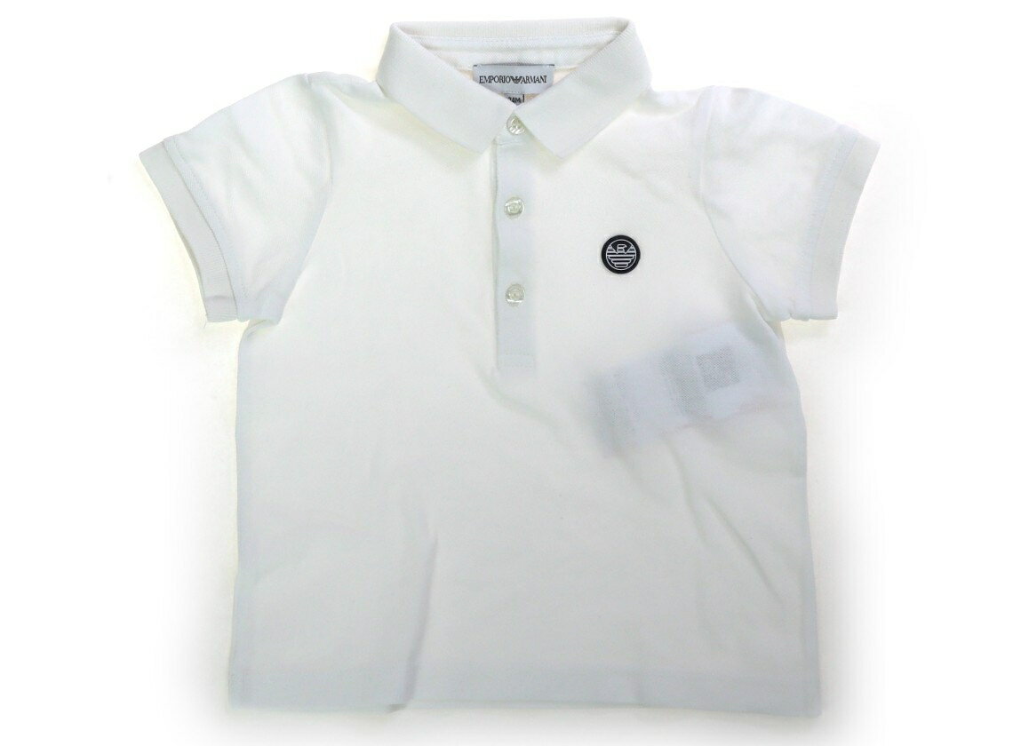 アルマーニ Armani ポロシャツ 90 男の子 ホワイト 子供服 ベビー服 キッズ アウトレット ユーズド 【中古】キッズ・ベビー・マタニティ