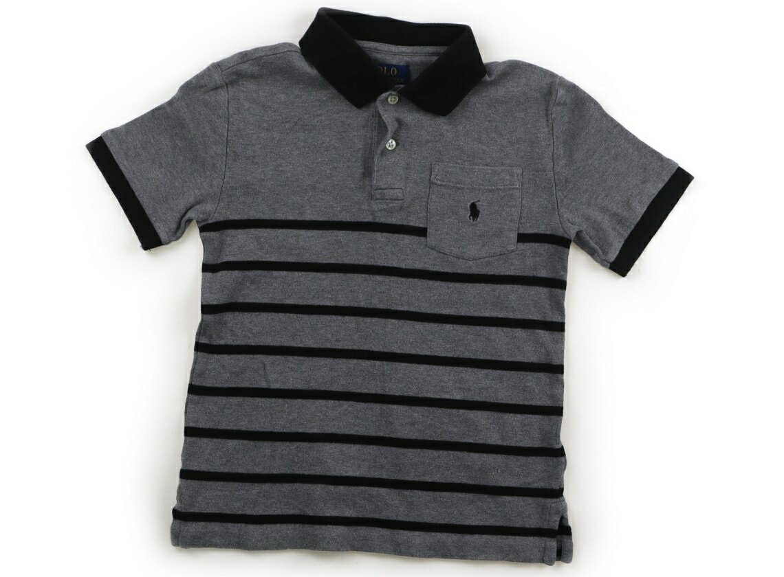 Rakuten - ポロラルフローレン POLO RALPH LAUREN ポロシャツ 140 男の子 グレー・ネイビー 子供服 ベビー服 キッズ アウトレット ユーズド 【中古】キッズ・ベビー・マタニティ