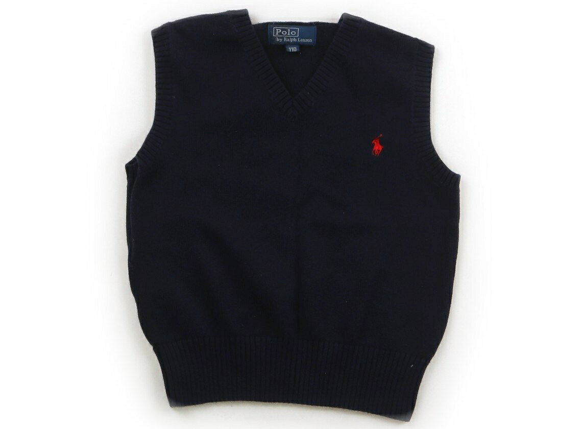 ポロラルフローレン POLO RALPH LAUREN ベスト 110 男の子 ネイビー 子供服 ベビー服 キッズ アウトレット ユーズド 【中古】キッズ・ベビー・マタニティ