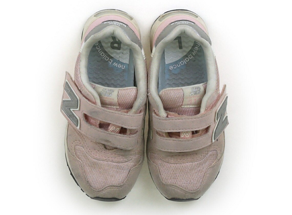 Rakuten - ニューバランス New Balance スニーカー 靴17cm〜 女の子 ライトピンク・シルバー 子供服 ベビー服 キッズ アウトレット ユーズド 【中古】キッズ・ベビー・マタニティ