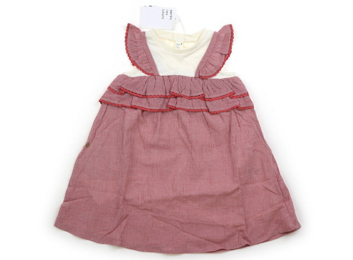 Rakuten - アプレレクール apres les cours ワンピース 90 女の子 アイボリー、ピンクチェック 子供服 ベビー服 キッズ アウトレット ユーズド 【中古】キッズ・ベビー・マタニティ