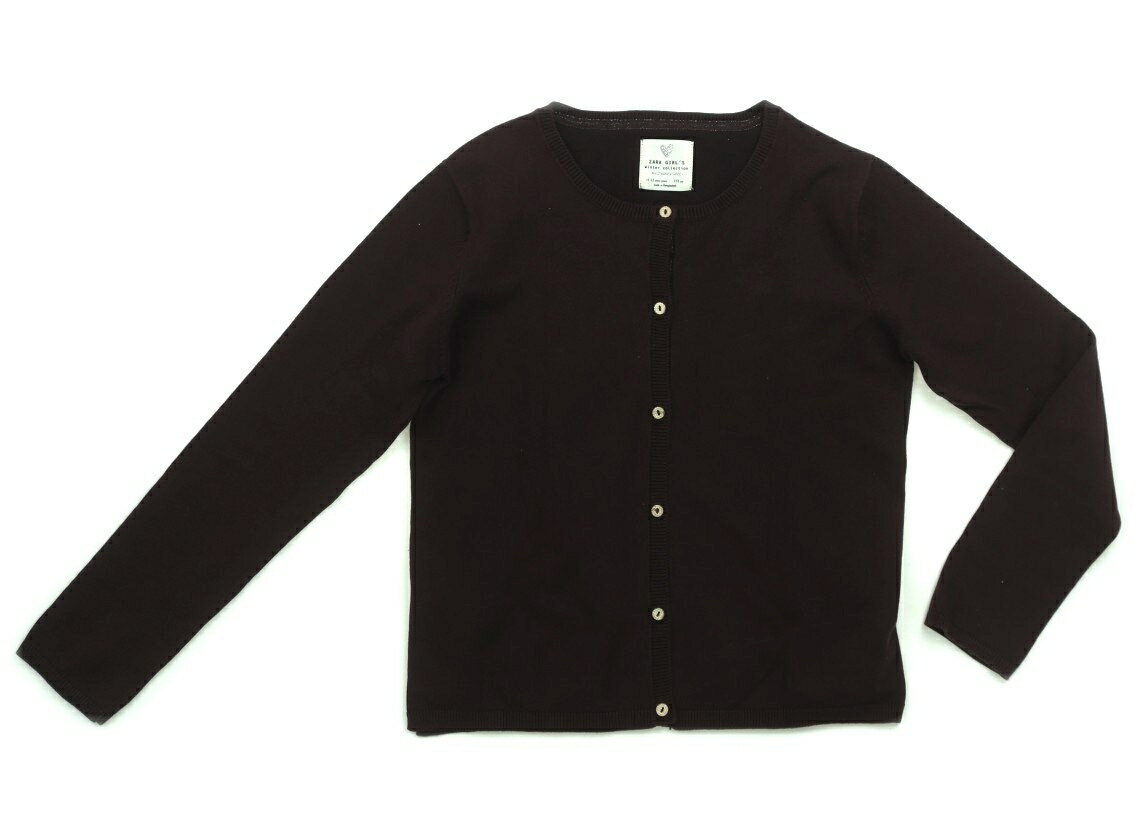 Cardigans - ザラ ZARA カーディガン 150 女の子 チョコレート 子供服 ベビー服 キッズ アウトレット ユーズド 【中古】キッズ・ベビー・マタニティ