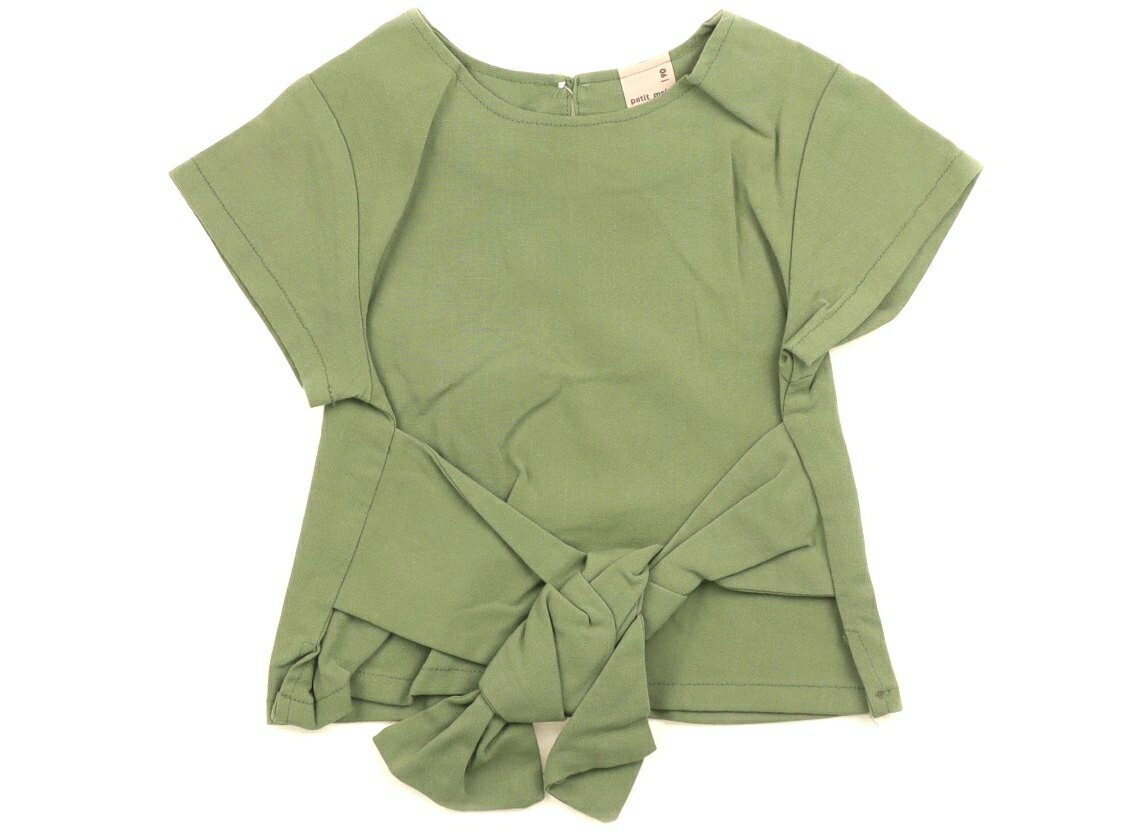 Rakuten - プティマイン petit main シャツ・ブラウス 90 女の子 イエローカーキ 子供服 ベビー服 キッズ アウトレット ユーズド 【中古】キッズ・ベビー・マタニティ