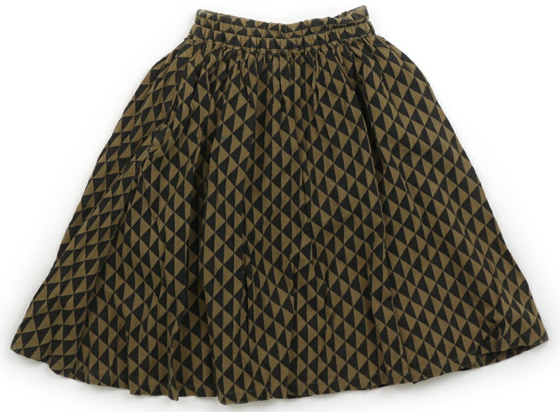 ビーミングバイビームス B:MING by BEAMS スカート 110 女の子 黒、暗いベージュ 子供服 ベビー服 キッズ アウトレット ユーズド 【中古】キッズ・ベビー・マタニティ
