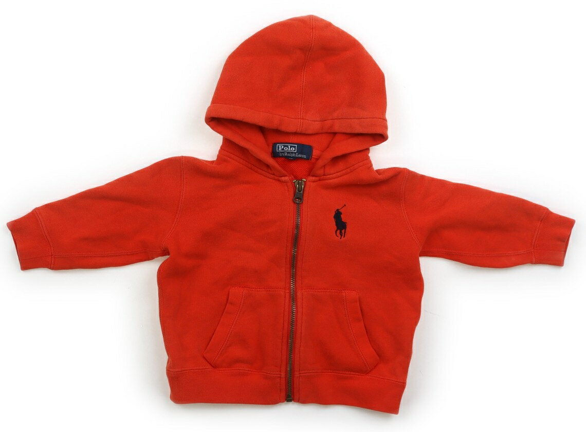 ポロラルフローレン POLO RALPH LAUREN トレーナー・プルオーバー 80 男の子 暗めオレンジ 子供服 ベビー服 キッズ アウトレット ユーズド 【中古】キッズ・ベビー・マタニティ
