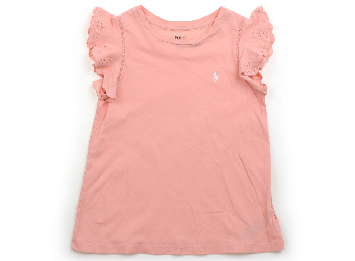 Rakuten - ポロラルフローレン POLO RALPH LAUREN Tシャツ・カットソー 110 女の子 ピーチ、レース 子供服 ベビー服 キッズ アウトレット ユーズド 【中古】キッズ・ベビー・マタニティ