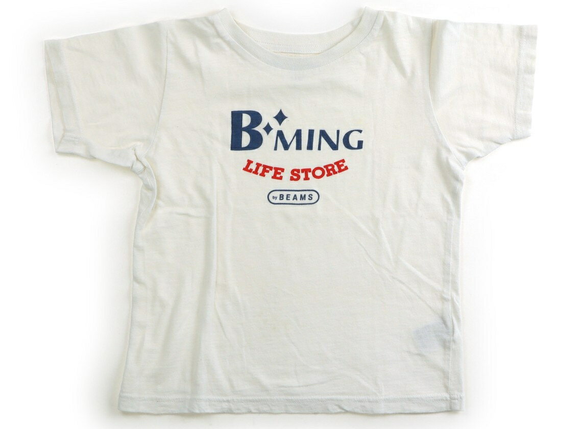 Rakuten - ビーミングバイビームス B:MING by BEAMS Tシャツ・カットソー 120 女の子 白・青・赤 子供服 ベビー服 キッズ アウトレット ユーズド 【中古】キッズ・ベビー・マタニティ
