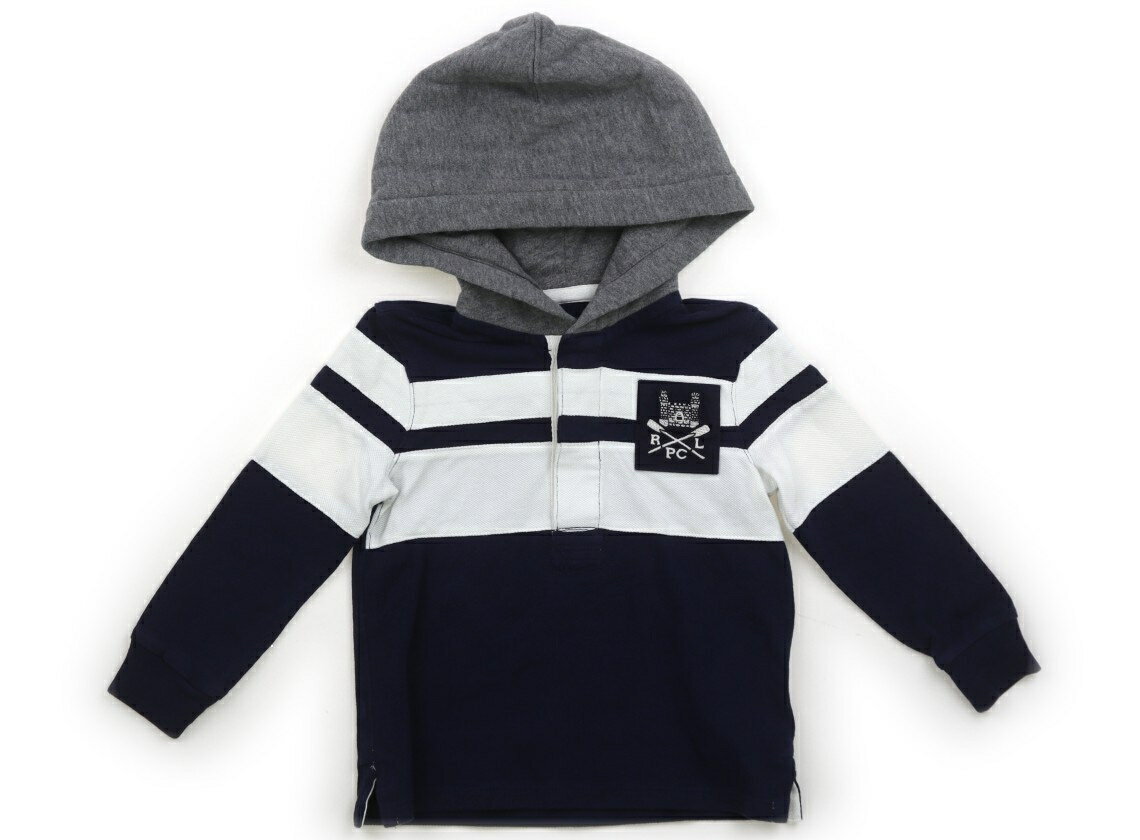 Rakuten - ポロラルフローレン POLO RALPH LAUREN パーカー 80 男の子 白、ネイビー、グレー 子供服 ベビー服 キッズ アウトレット ユーズド 【中古】キッズ・ベビー・マタニティ