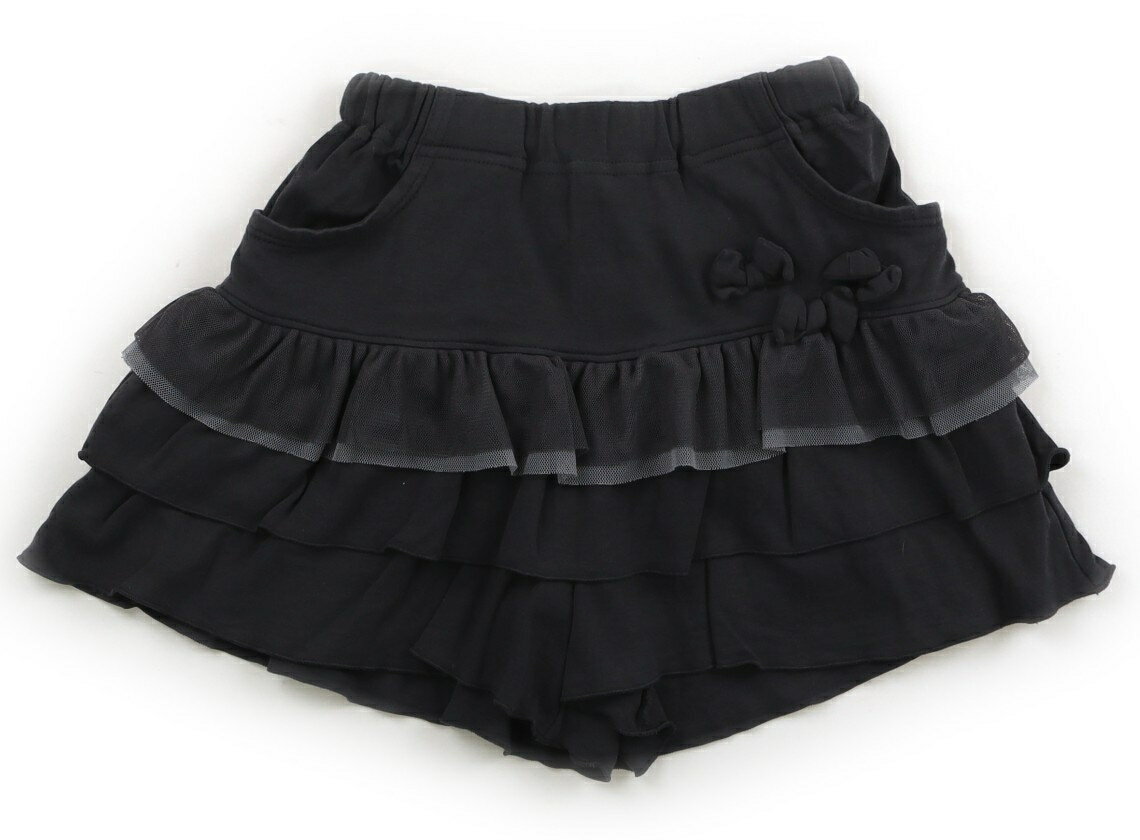 べべ BeBe キュロット 120 女の子 グレー、フリル 子供服 ベビー服 キッズ アウトレット ユーズド 【中古】キッズ・ベビー・マタニティ