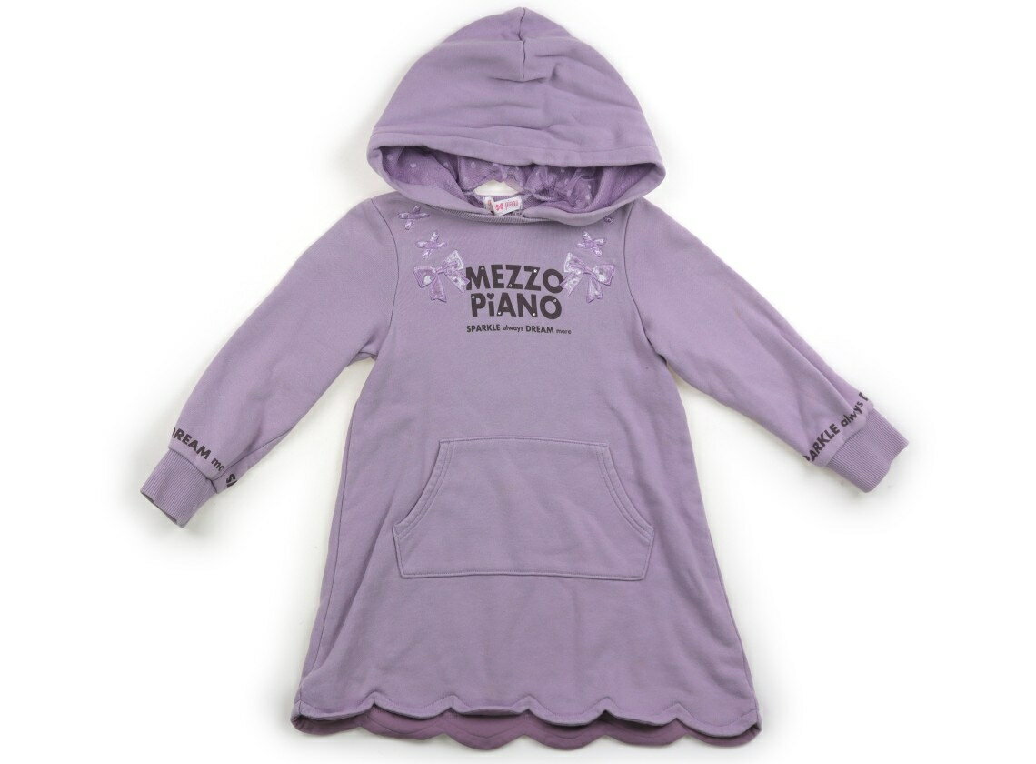 メゾピアノ mezzo piano ワンピース 110 女の子 ラベンダー 子供服 ベビー服 キッズ アウトレット ユーズド 【中古】キッズ・ベビー・マタニティ