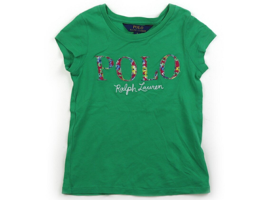 ポロラルフローレン POLO RALPH LAUREN Tシャツ・カットソー 110 女の子 グリーン 子供服 ベビー服 キッズ アウトレット ユーズド 【中古】キッズ・ベビー・マタニティ