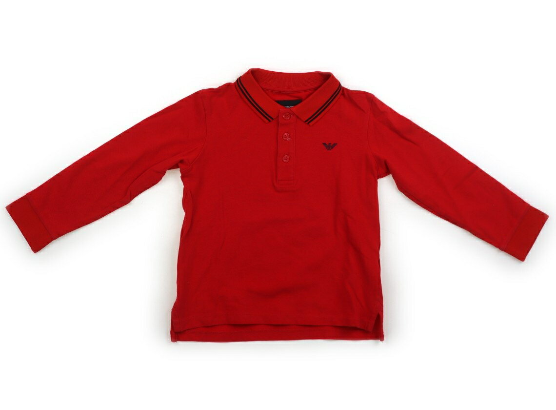 アルマーニ Armani ポロシャツ 110 男の子 赤 子供服 ベビー服 キッズ アウトレッ...