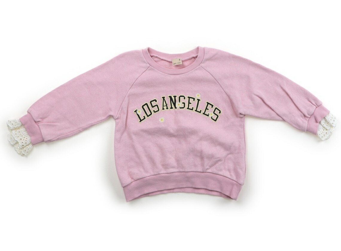 プチバトー PETIT BATEAU トレーナー・プルオーバー 100 女の子 ピンク 子供服 ベビー服 キッズ アウトレット ユーズド 【中古】キッズ・ベビー・マタニティ