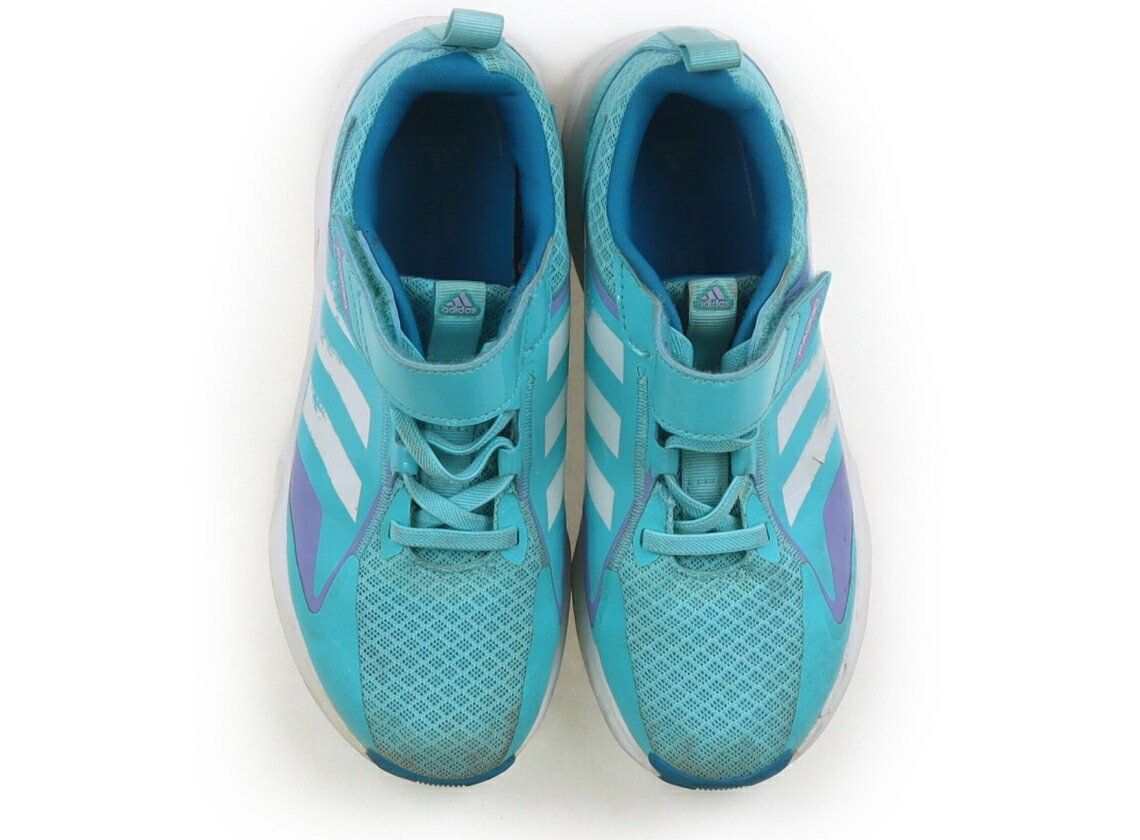 ADIDAS - アディダス Adidas スニーカー 靴20cm〜 男の子 水色・紫 子供服 ベビー服 キッズ アウトレット ユーズド 【中古】キッズ・ベビー・マタニティ