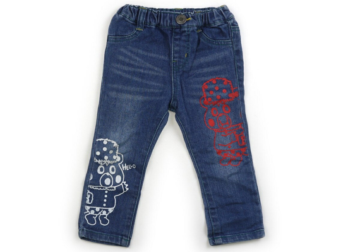 Long-Trousers, Trousers - ビッツ bit'z ジーンズ 90 男の子 ブルー 子供服 ベビー服 キッズ アウトレット ユーズド 【中古】キッズ・ベビー・マタニティ