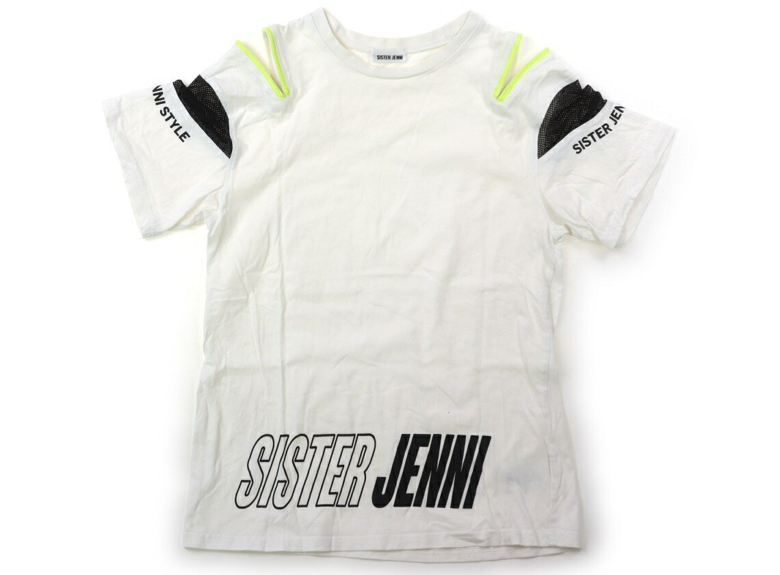 ジェニィ JENNI チュニック 160 女の子 白 ブランドロゴ 子供服 ベビー服 キッズ アウトレット ユーズド 【中古】キッズ ベビー マタニティ