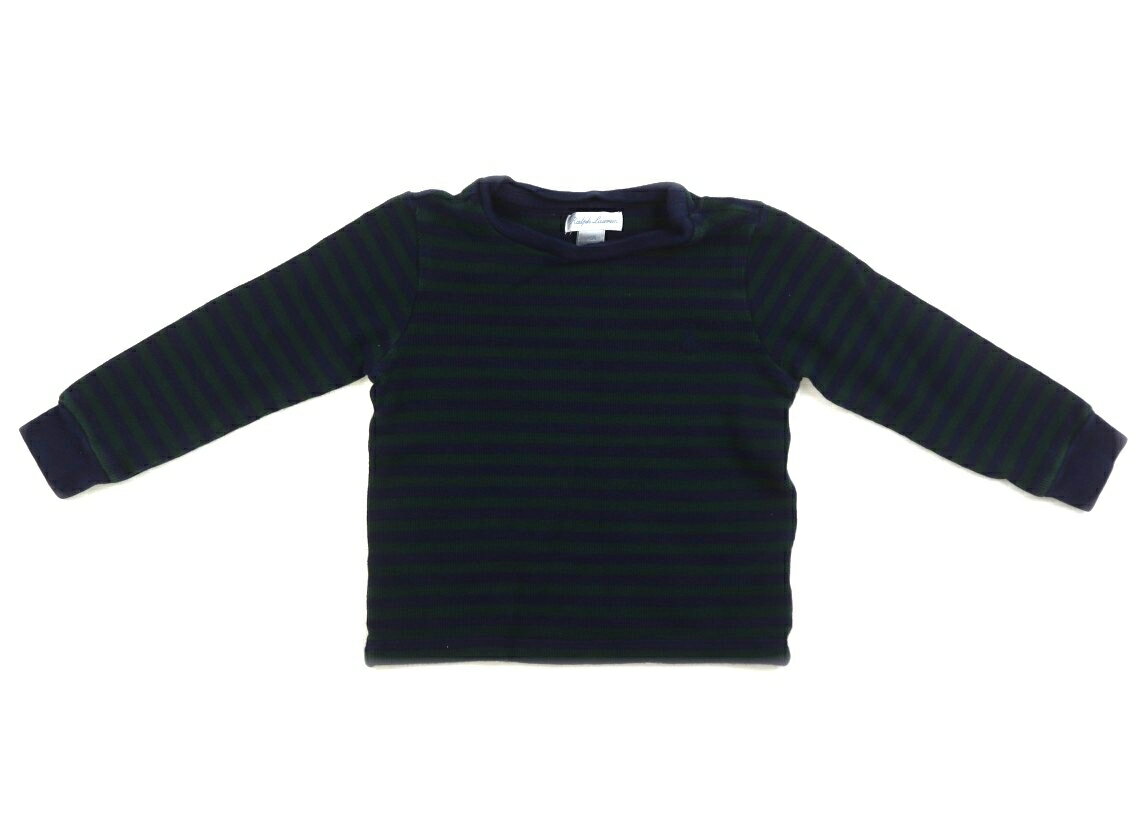 Rakuten - ラルフローレン Ralph Lauren Tシャツ・カットソー 90 男の子 青、深緑、ボーダー 子供服 ベビー服 キッズ アウトレット ユーズド 【中古】キッズ・ベビー・マタニティ