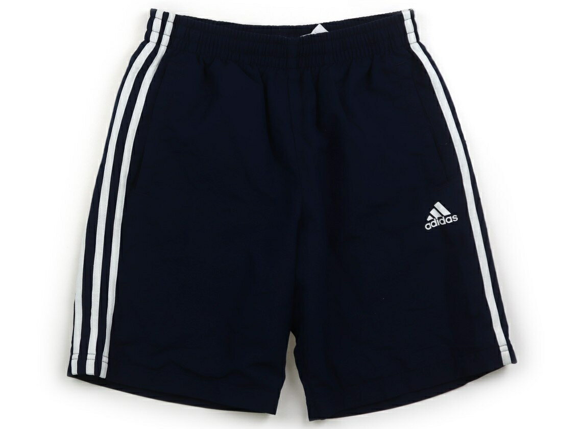 アディダス Adidas スポーツウェア・ダンスウェア 160 男の子 ネイビー 子供服 ベビー服 キッズ アウトレット ユーズド 【中古】キッズ・ベビー・マタニティ