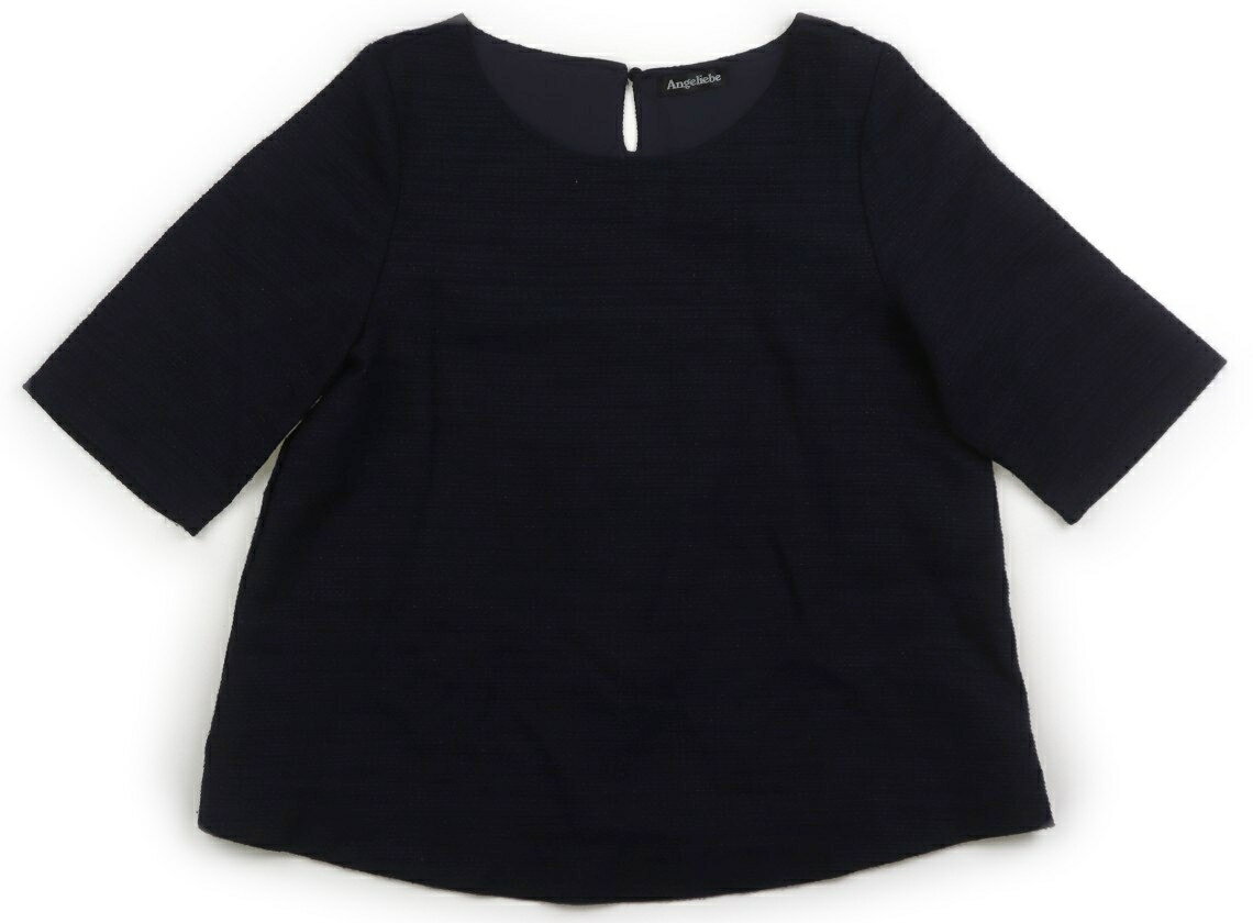 　ブランド 　Angeliebe(エンジェリーベ) 　カテゴリー 　授乳服 　サイズ 　ママ向けアイテム 　色 　ネイビー(若干のラメ入り) 　状態 　★★（返品不可） 　記名 　なし 　ジャンル 　Mother 実際のサイズ表記は9号ですが実寸は、肩幅約34.1 cm、サイドネックポイントから総丈約56.7 cm、胸囲約46.7cm(×2平置き実寸)、袖丈約31.5cm。授乳口ありの裏地付きで、薄手のツイードのような生地です。肩やお腹に毛玉や糸の飛び出しがありますが、目立つ汚れはなさそうです。 ＊【状態】【サイズ】に関しての詳しい説明はこちら