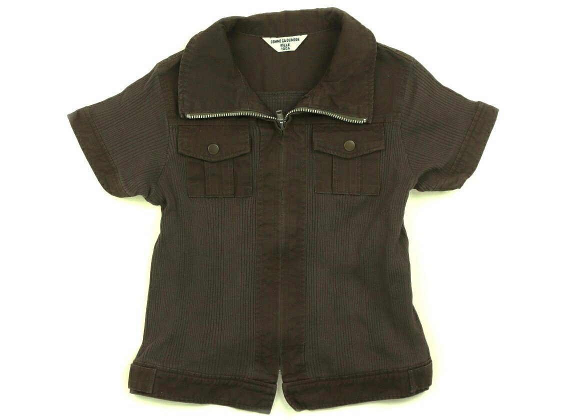 コムサデモード COMME CA DU MODE シャツ・ブラウス 100 女の子 カーキ 子供服 ベビー服 キッズ アウトレット ユーズド 【中古】キッズ・ベビー・マタニティ