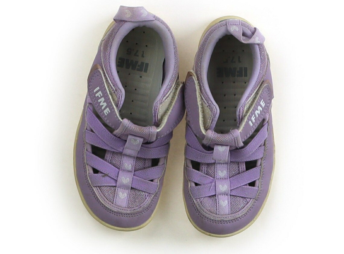 Shoes - イフミー IFME スニーカー 靴17cm〜 女の子 パープル 子供服 ベビー服 キッズ アウトレット ユーズド 【中古】キッズ・ベビー・マタニティ