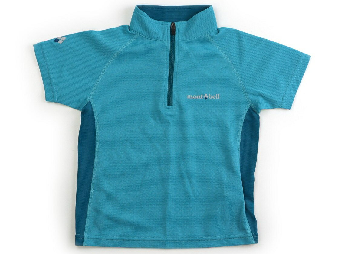 モンベル mont-bell Tシャツ カットソー 100 男の子 ブルー 子供服 ベビー服 キッズ アウトレット ユーズド 【中古】キッズ ベビー マタニティ