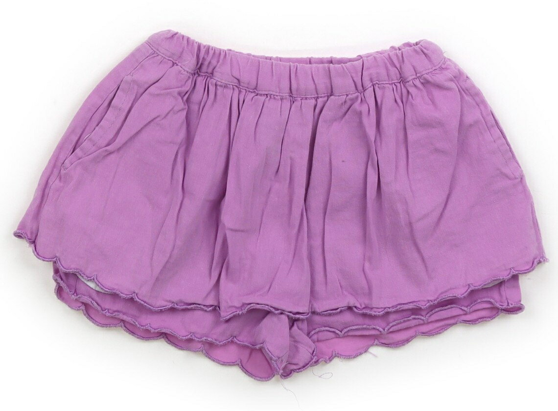 Rakuten - プティマイン petit main キュロット 100 女の子 紫 子供服 ベビー服 キッズ アウトレット ユーズド 【中古】キッズ・ベビー・マタニティ