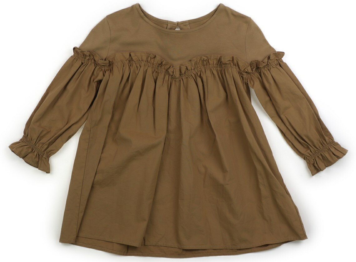 ビーミングバイビームス B:MING by BEAMS ワンピース 120 女の子 キャメル 子供服 ベビー服 キッズ アウトレット ユーズド 【中古】キッズ・ベビー・マタニティ
