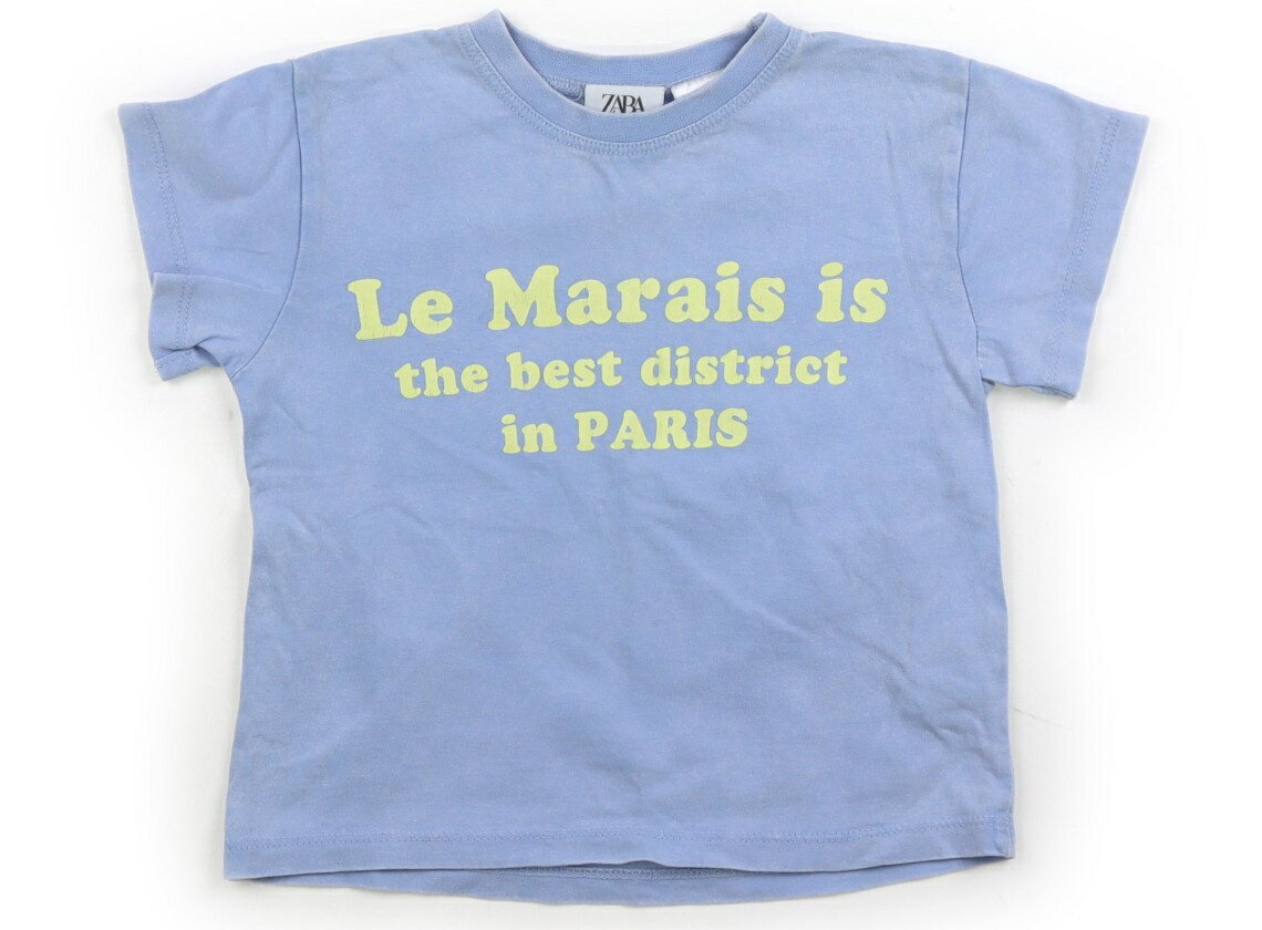 ザラ ZARA Tシャツ・カットソー 70 男の子 水色 子供服 ベビー服 キッズ アウトレット ユーズド 【中古】キッズ・ベビー・マタニティ