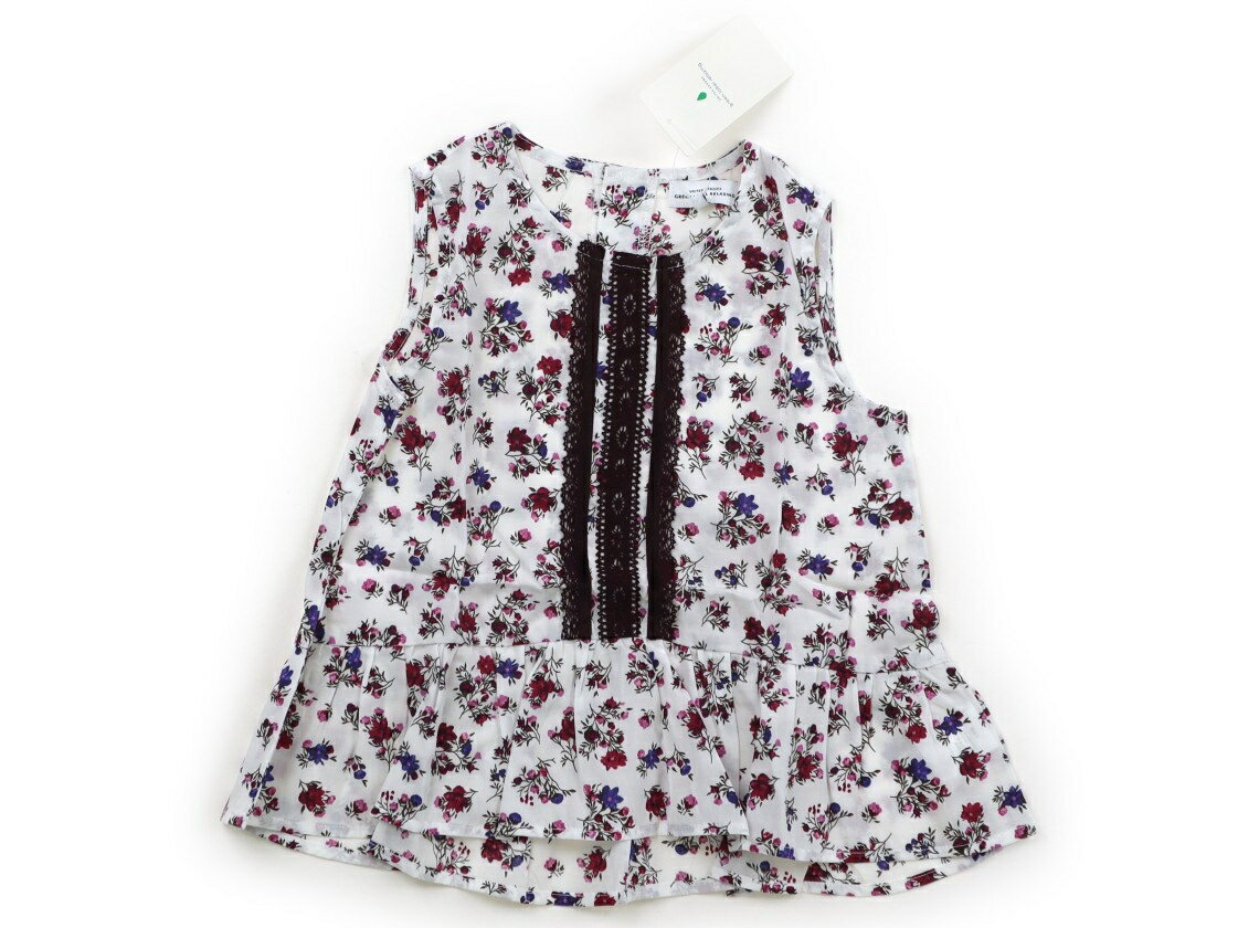 Rakuten - ユナイテッドアローズ UNITED ARROWS チュニック 110 女の子 ホワイト×マゼンダピンク花柄 子供服 ベビー服 キッズ アウトレット ユーズド 【中古】キッズ・ベビー・マタニティ