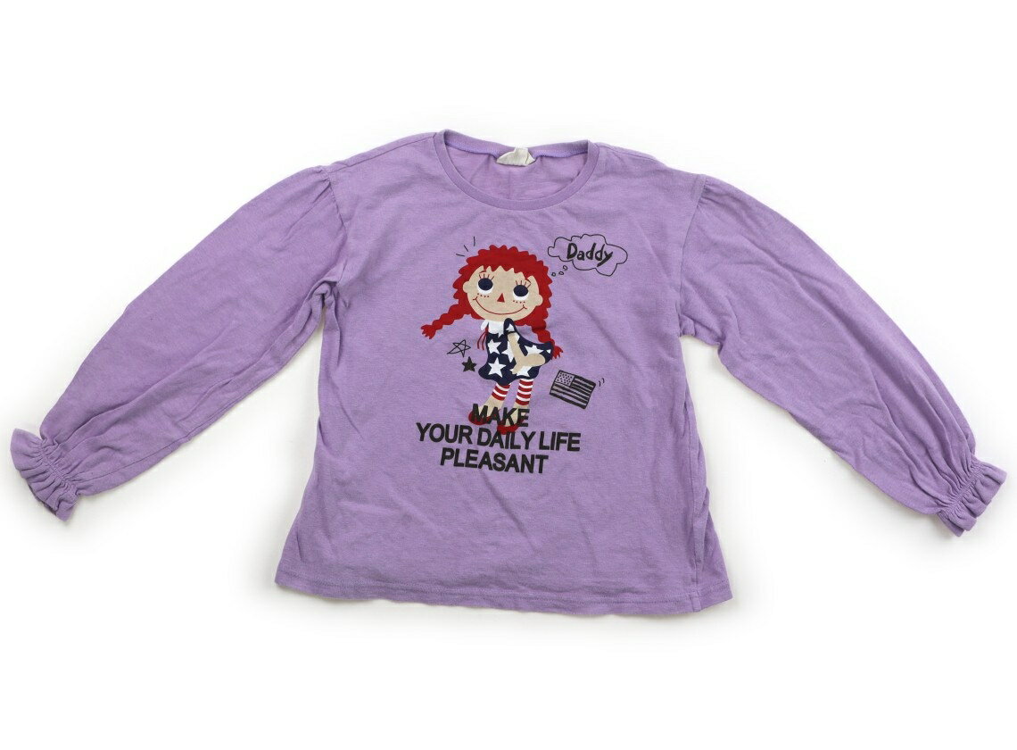 Rakuten - ダディーオーダディー Daddy Oh Daddy Tシャツ・カットソー 130 女の子 パープル・女の子 子供服 ベビー服 キッズ アウトレット ユーズド 【中古】キッズ・ベビー・マタニティ