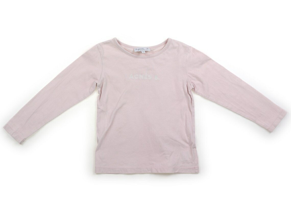 アニエスベー agnes.b Tシャツ・カットソー 110 女の子 ピンク 子供服 ベビー服 キッズ アウトレット ユーズド 【中古】キッズ・ベビー・マタニティ