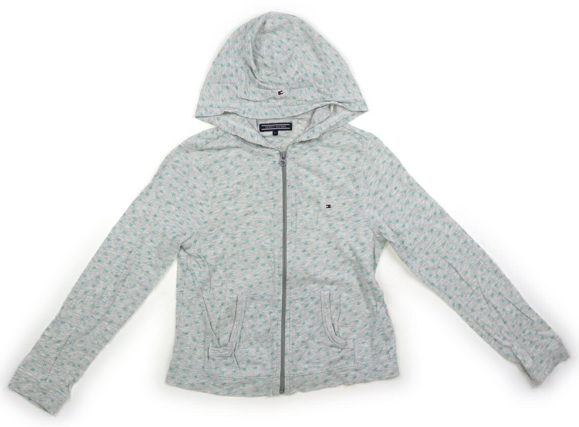Other - トミーヒルフィガー Tommy Hilfiger パーカー 120 女の子 グレー・ミントグリーン・星 子供服 ベビー服 キッズ アウトレット ユーズド 【中古】キッズ・ベビー・マタニティ