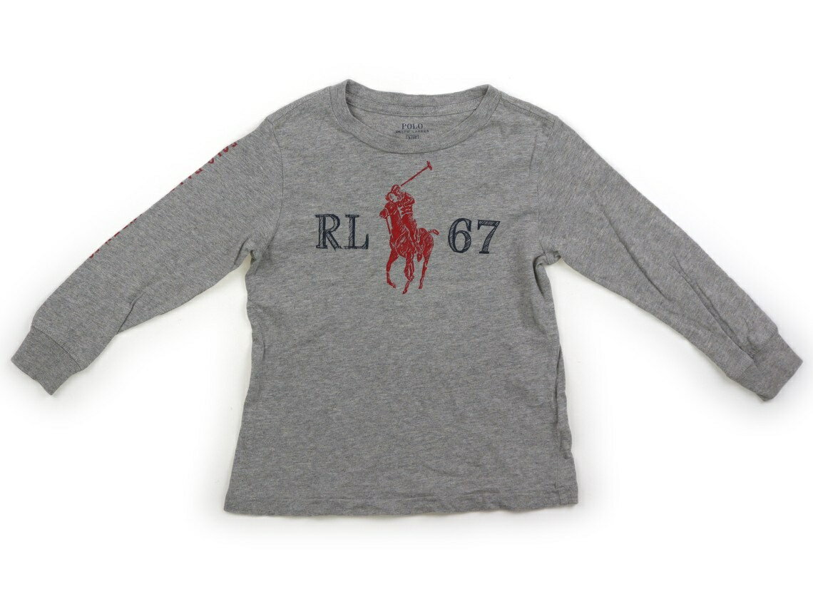 ポロラルフローレン POLO RALPH LAUREN Tシャツ・カットソー 100 男の子 グレー 子供服 ベビー服 キッズ アウトレット ユーズド 【中古】キッズ・ベビー・マタニティ