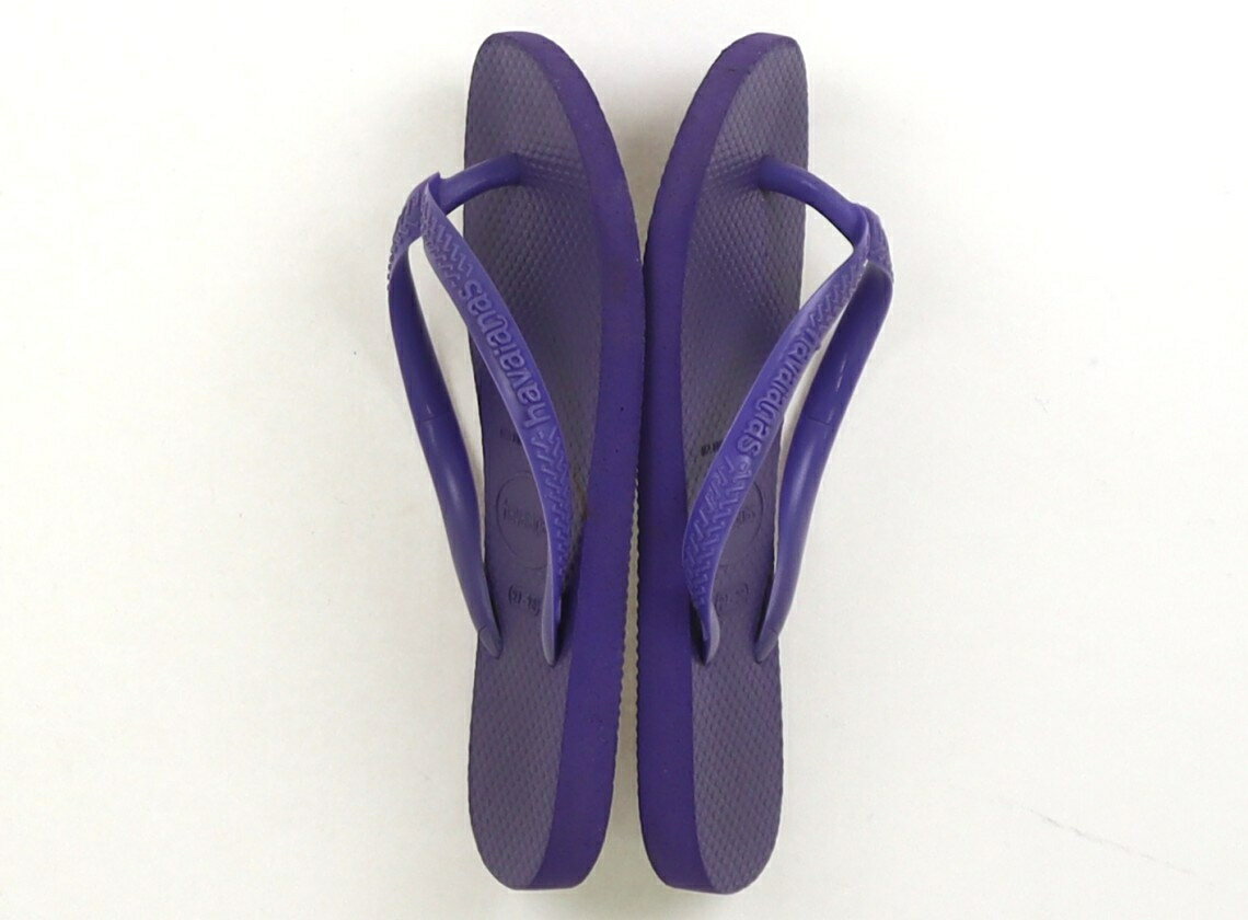 ハワイアナス havaianas サンダル 靴18cm〜 女の子 パープル 子供服 ベビー服 キッ...