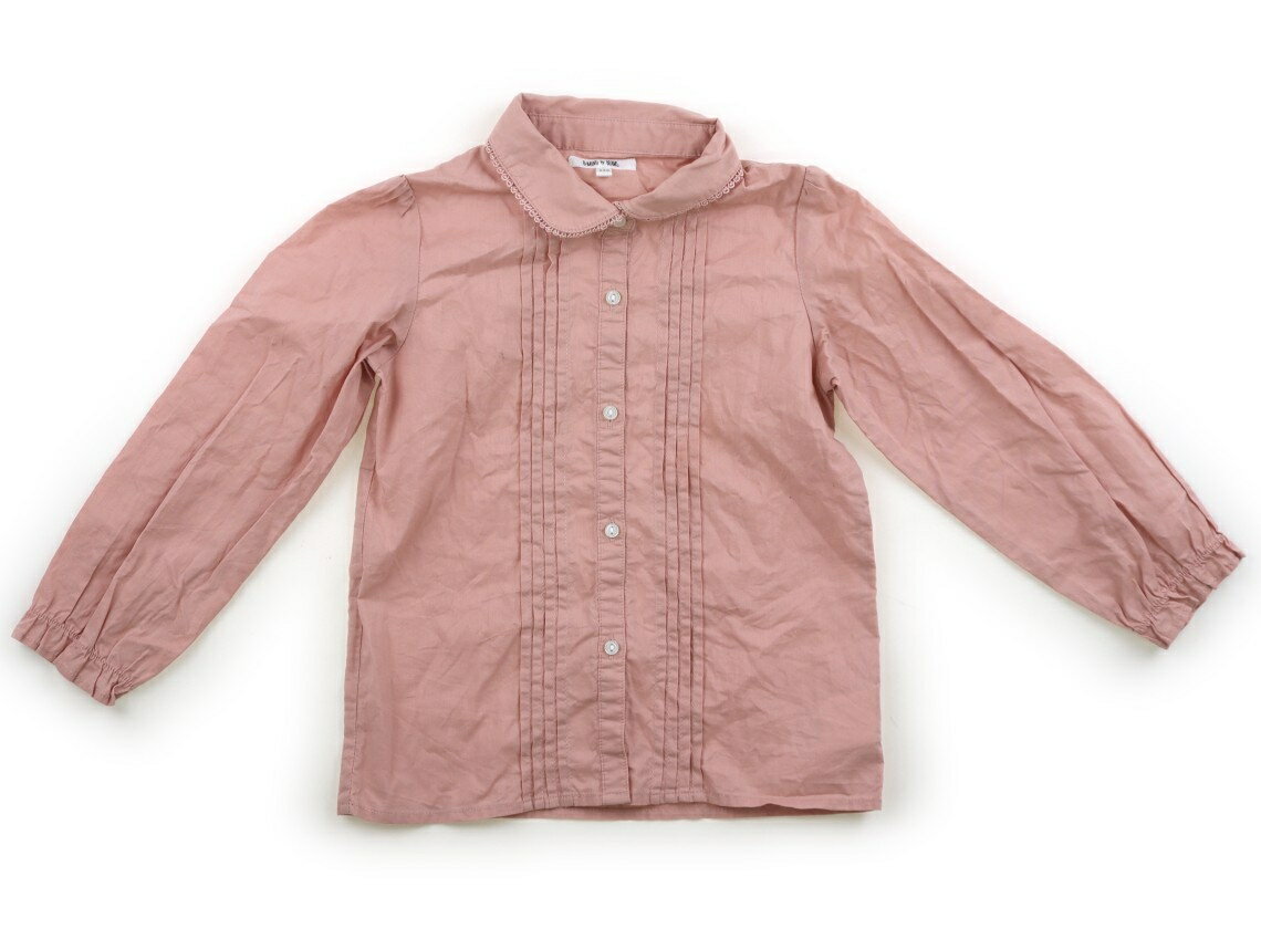 ビーミングバイビームス B:MING by BEAMS シャツ・ブラウス 110 女の子 くすみピンク 子供服 ベビー服 キッズ アウトレット ユーズド 【中古】キッズ・ベビー・マタニティ