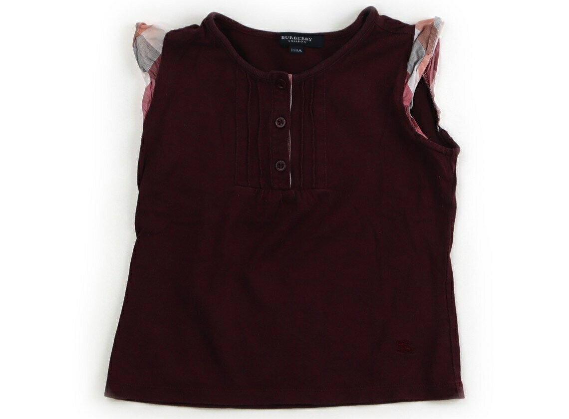 バーバリー BURBERRY Tシャツ・カットソー 110 女の子 バイオレット 子供服 ベビー服 キッズ アウトレット ユーズド 【中古】キッズ・ベビー・マタニティ